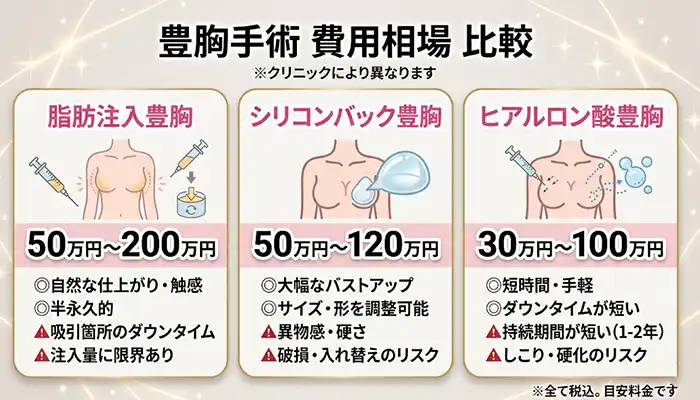 豊胸比較
